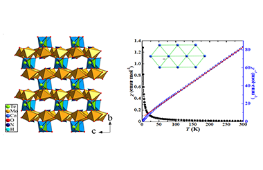 Synthesis, Structure and Properties of a New Molybdate-tellurite Compound with 2D Triangular Lattice 2011-2778